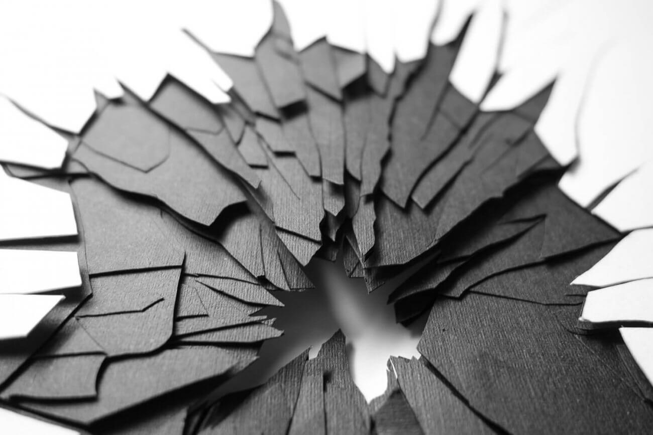 Abstract Paper Cuts Journal Robin Hanhart