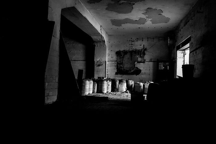 Barrels in the basement, Old brewery in Belgrade